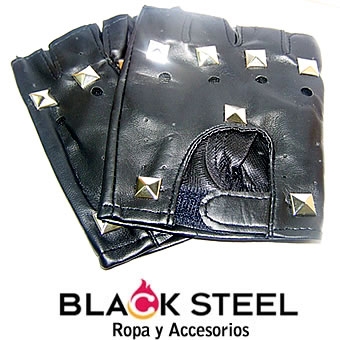 Guantes de vinil estoperoles | Black Steel Piercing